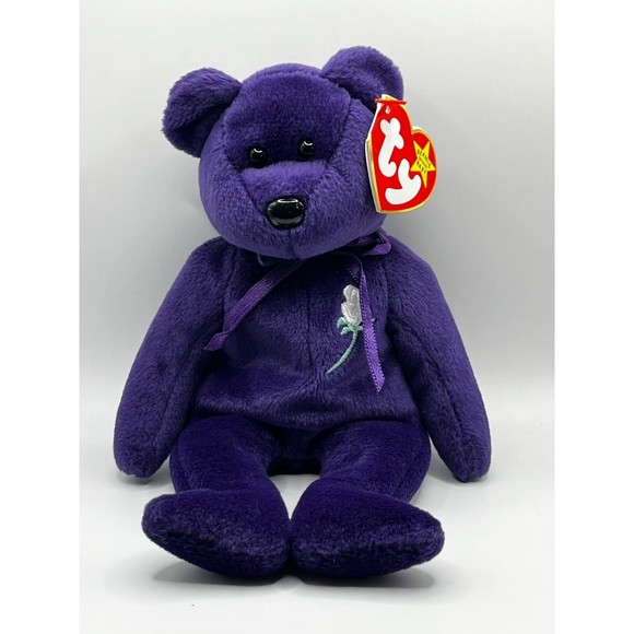 Other - RARE Ty Beanie Babies Princess The Bear